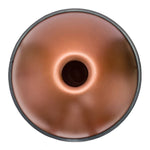 Handpan, frequence 432hz, frequence 440hz, hang drum, hang, gamme ré mineur kurd, do majeur, Zenapan,  couleur bronze